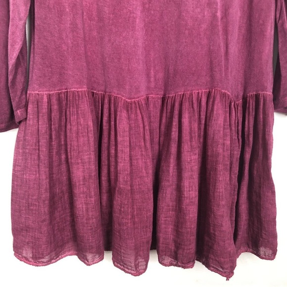 Stonewash Women's Ruffle Dress Size Medium - Picture 8 of 9